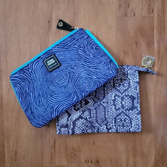 NWOT Estee Lauder Opening Ceremony Purple Cosmetic Bags - Picture 3 of 9